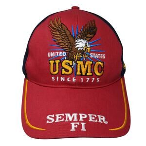 Marine Corps United States USMC Semper FI Baseball Cap Multicolor One Size CSI